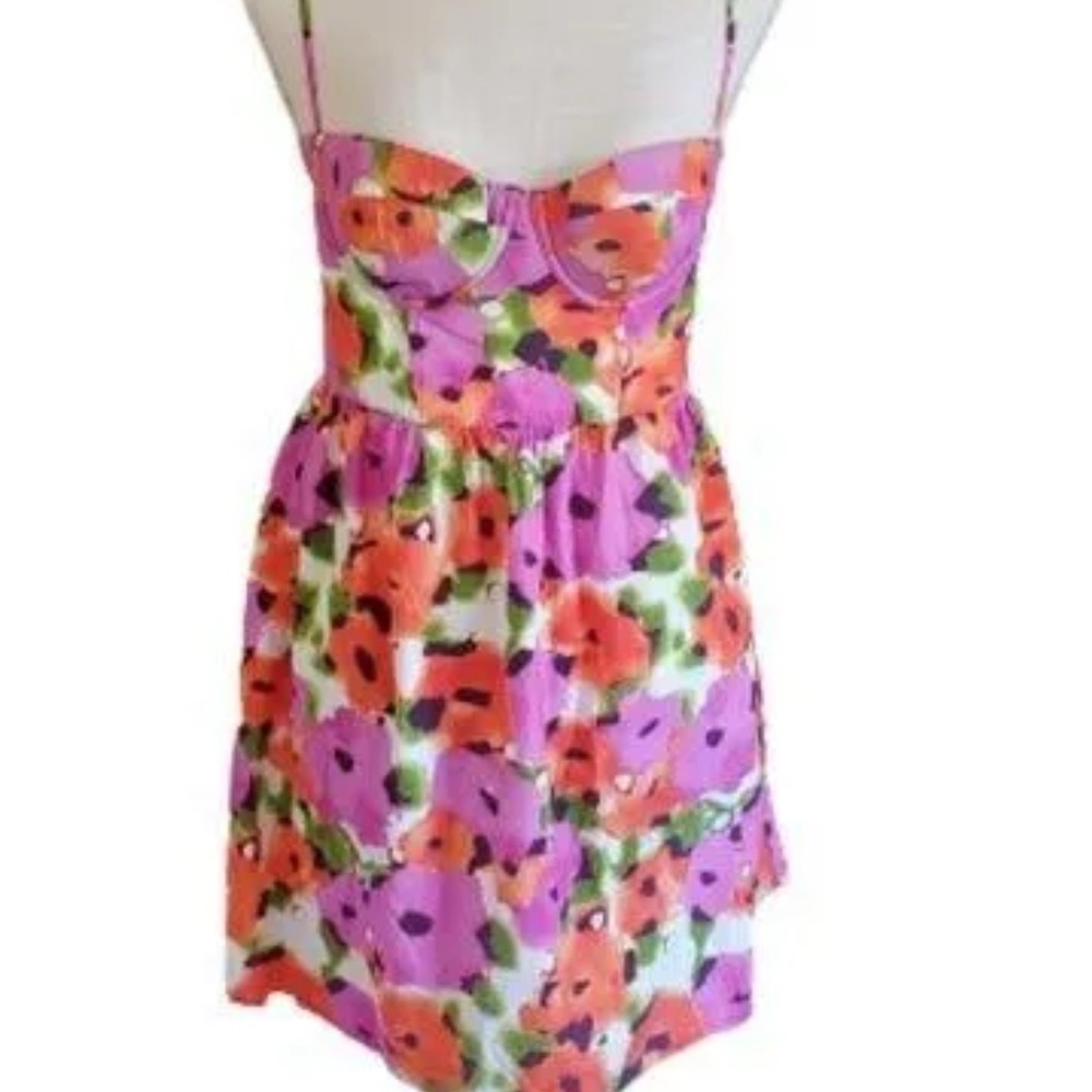 NWOT Moda International Victoria's Secret Floral Dress Sz. 2